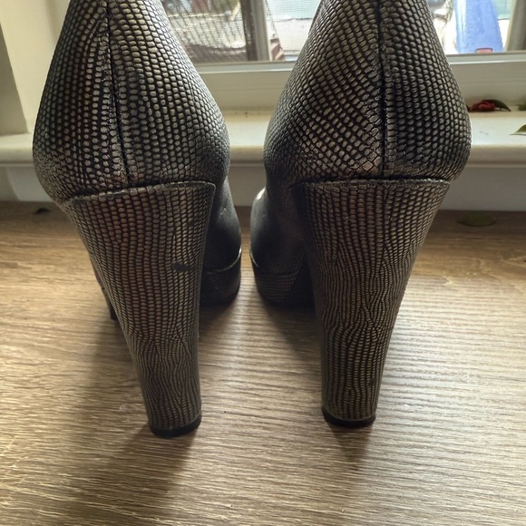 Calvin Klein Gray Platform Heels - Picture 2 of 6